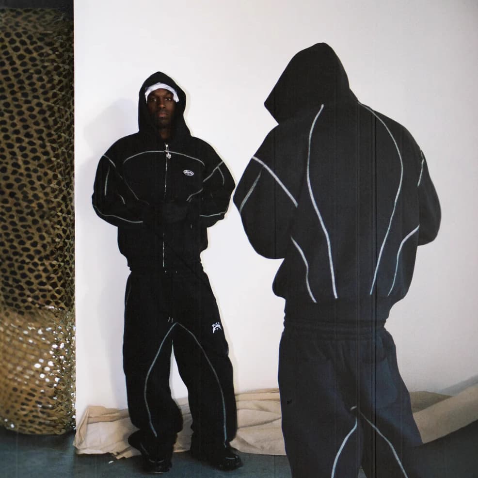 Sweatshirt Hip Hop Street Wear Men And Women Zipper Hooded Sports Suit 2025
