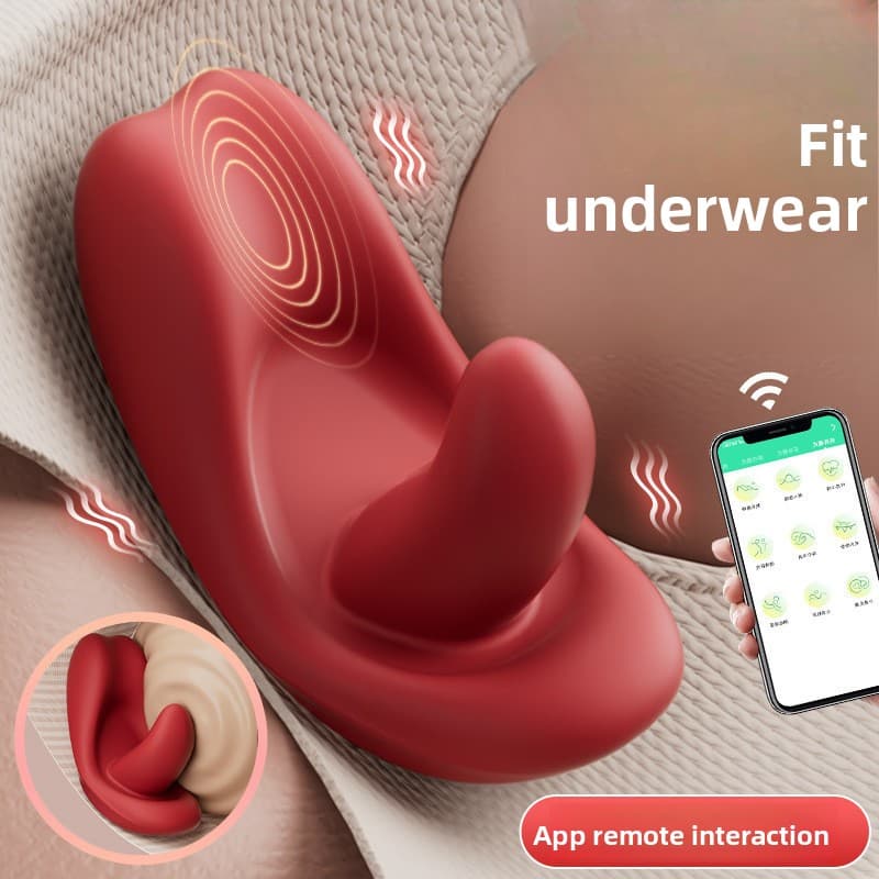 Masturbator App Wearable Vibrator Outdoor Female Strong Vibration Orgasm Sex Toy Cross-Border New Product