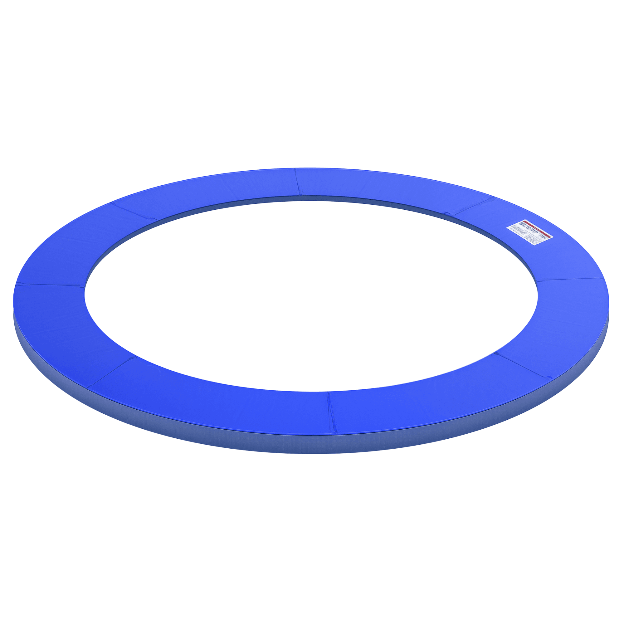 HOMCOM Coussin de protection pour trampoline de remplacement Ø 244 cm résistant aux rayons UV, anti déchirure bleu