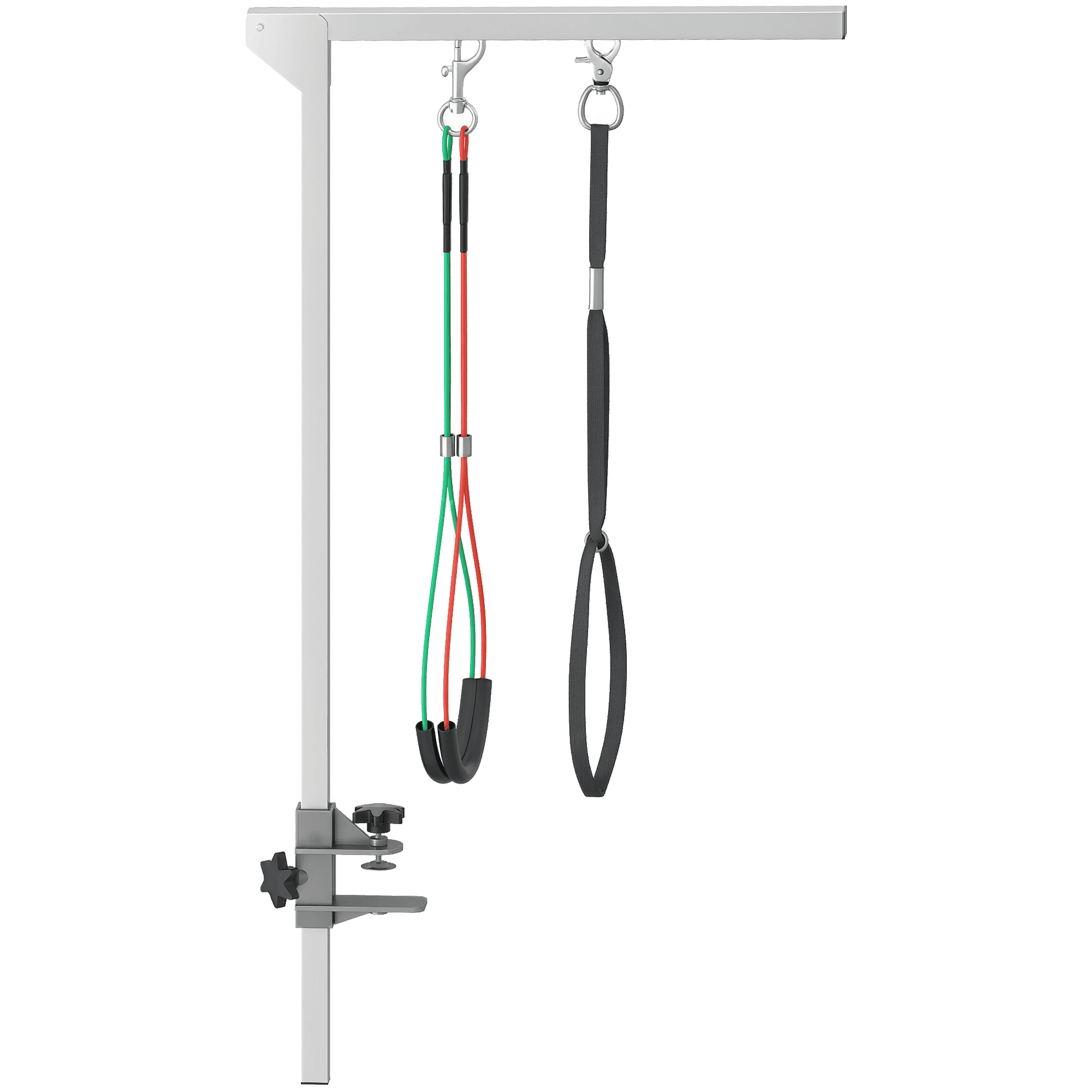 PawHut Bras de toilettage pour chiens pliable hauteur réglable (65 cm maximum à partir de la table) dim.36l x 8P x 74H cm
