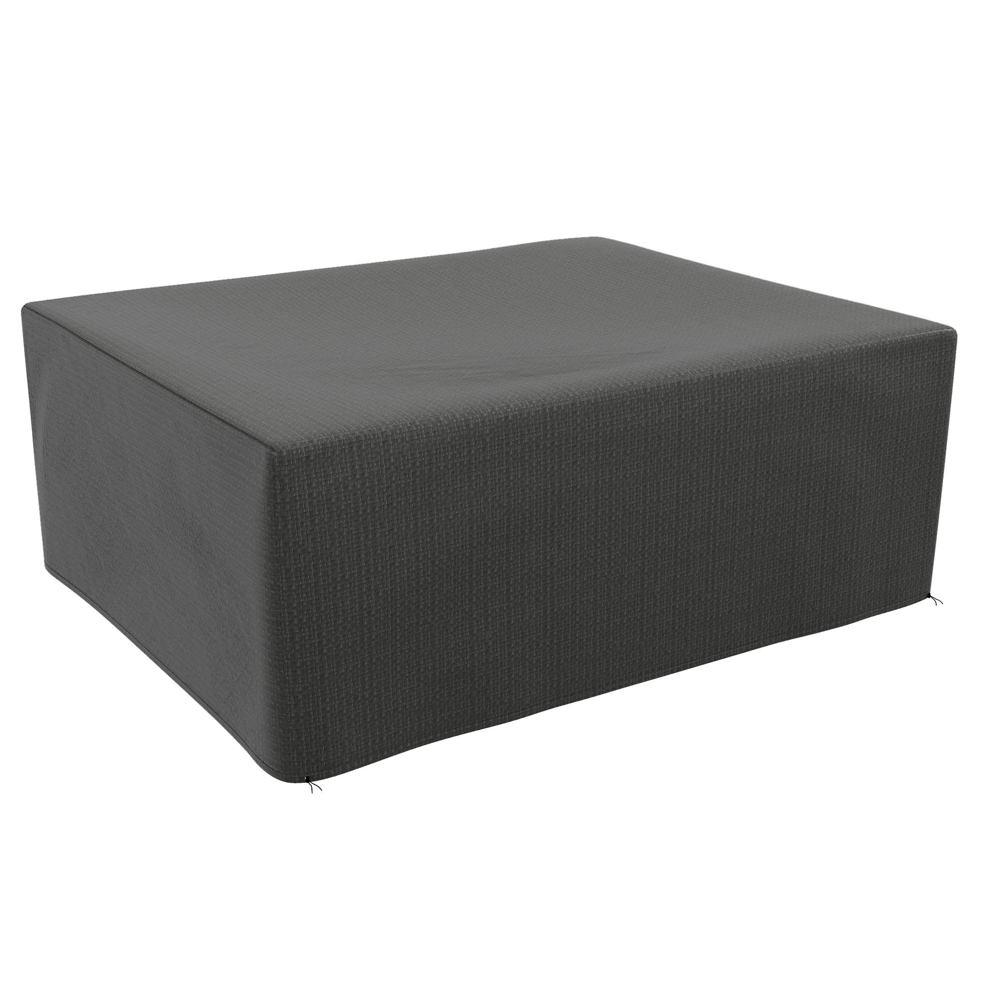Outsunny Housse salon de jardin extérieure bâche de protection extérieure anti-UV en polyéthylène 235 x 190 x 90 cm gris