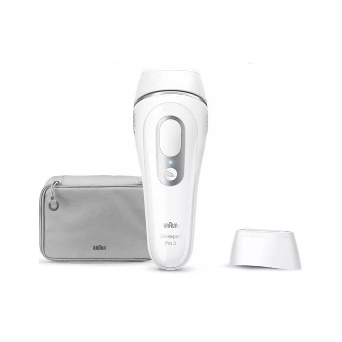 Épilateur a lumiere pulsée - BRAUN - IPL PL3020 - 300 000 flashs - Blanc