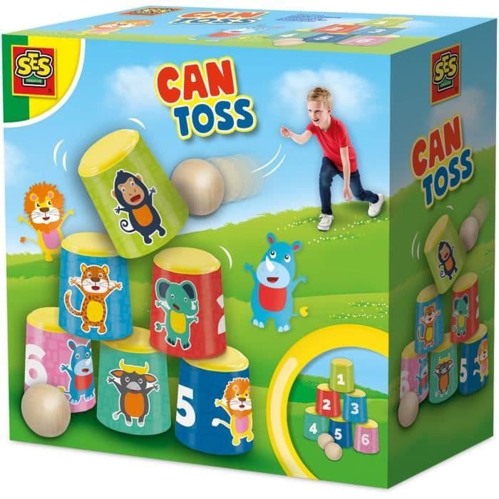 Jeu d'agilité - SES CREATIVE - Lancer de boîtes - Pour enfants