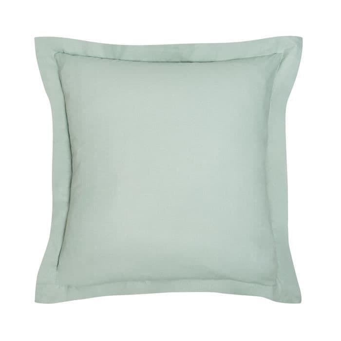 Taie d'oreiller TODAY Essential - 63 x 63+5 cm - 100% Coton uni - Celadon