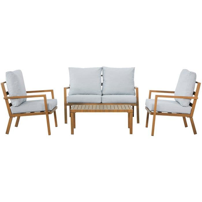 Salon bas de jardin - Aluminium - 4 personnes - CASAIA