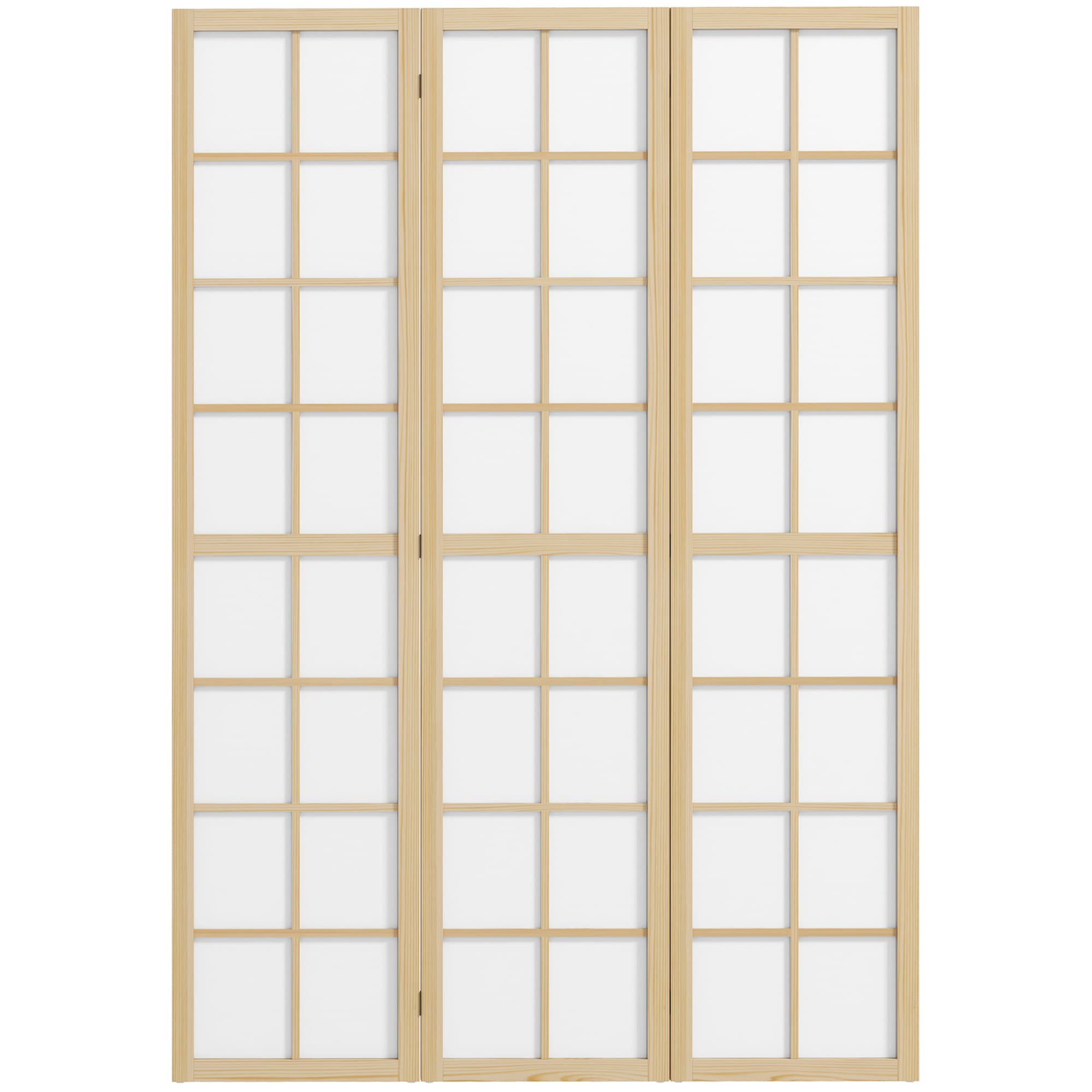HOMCOM Paravent pliable, écran d'intimité autoportant pour salon, chambre, bureau, 120 x 170 cm