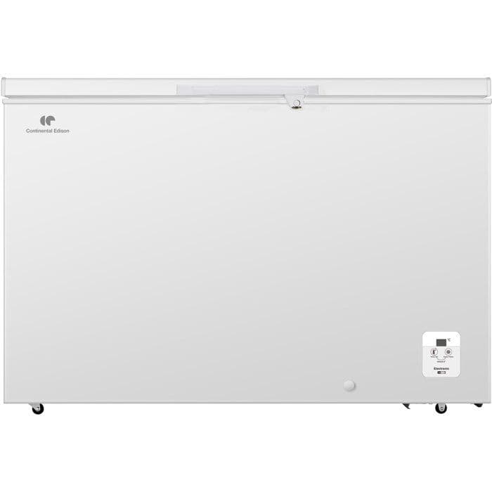 Congélateur coffre - CONTINENTAL EDISON - CECC372WD - 372 L - 130 x 40 x 84,5 cm - Classe D - Blanc