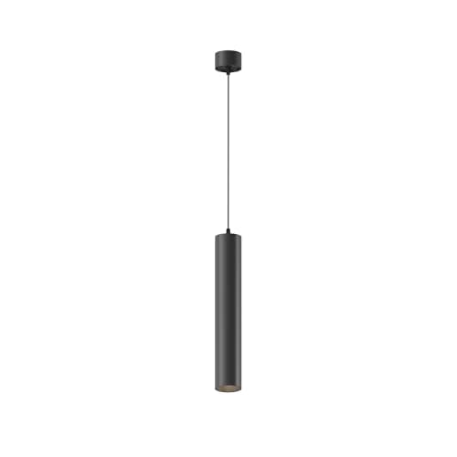 MAYTONI DECORATIVE LIGHTING Lampe Lustre plafonnier Focus LED Noir 12W Pour Salon, Cuisine, Chambre suspendue, Salle à manger, Bureau