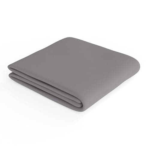 Amazon Basics Drap Housse, 160 x 200 x 30 cm, en Polyester Microfibre pour Matelas Épais jusqu'à 30 cm, Gris Foncé
