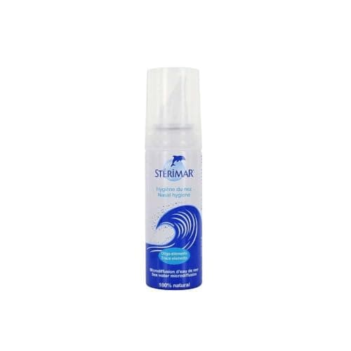 STÉRIMAR Hygiène du Nez - Spray Nasal Hygiène au Quotidien, Lave en Douceur & Hydrate le Nez, à l'Eau de Mer 100% Naturelle, Formule Physiologique, 100 ml