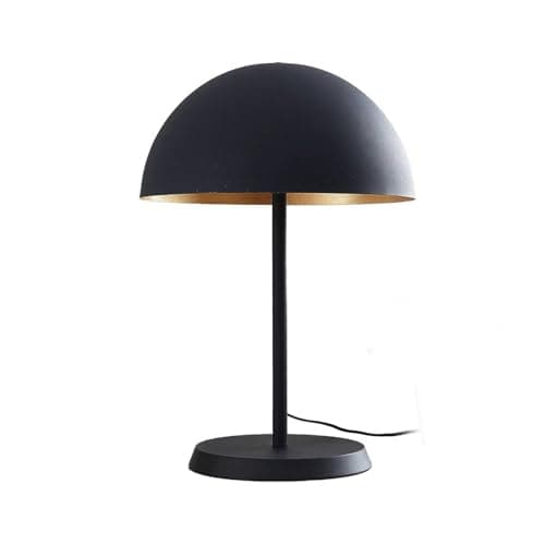 Lindby Lampe à poser Idalene (Moderne) en Noir Métal e. a. pour Salon & Salle manger (à 2 lampes, E27),