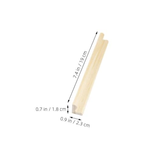 Vaguelly Ensemble De 8 Pièces Base de Lettre en Bois Support de Train Mexicain Support de tuiles de Dominos présentoirs Porte-Dominos en Bois Support de Cartes de Jeu Jouet Plateau décorer