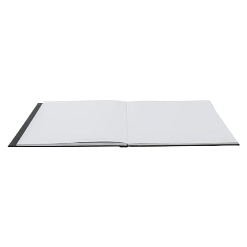 Clairefontaine 975341C Carnet Layout Double-Face Ouverture à Plat - 25 Feuilles Papier Dessin Blanc Extra Lisse 11x22 cm 220g - Idéal pour le Dessin au Feutre à Alcool, Encre de Chine et Line Art