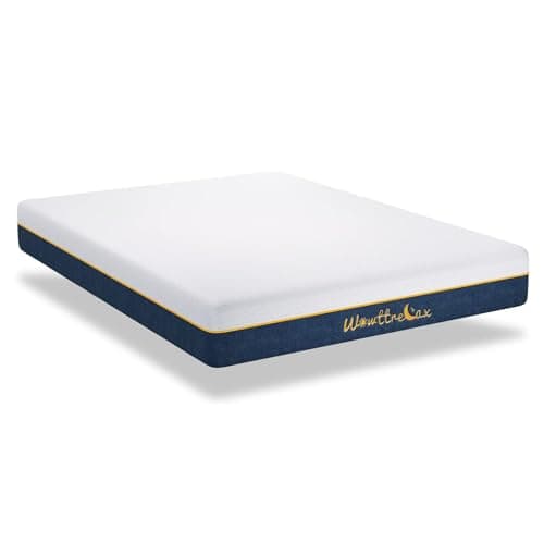 wowttrelax Matelas 140x200 Hauter 20 cm, Mousse Gel à Mémoire de Forme, 7 Zones de Soutien Latex, Haute Resilience Ultra Respirante, Hypoallergénique, Certifié Oeko-Tex