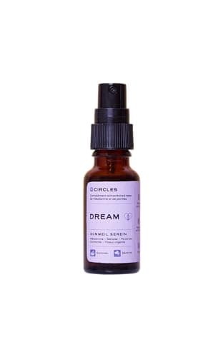 DREAM Spray Mélatonine 1,9 mg – Sommeil Rapide et Réparateur – avec Mélisse, Tilleul, Eschscholtzia – Réveils Nocturnes, Stress – Goût Fleur d’Oranger – Vegan – 20 ml – 100% Naturel