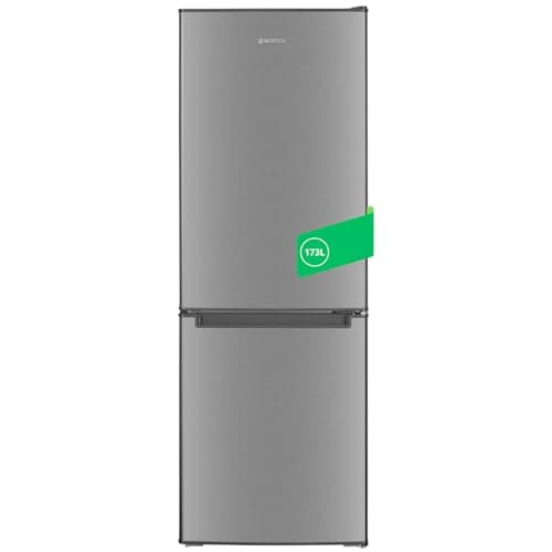 GEDTECH Réfrigérateur combiné congélateur bas 173L GCB173SL - Silver