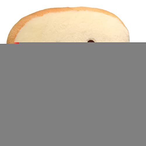 TAOLE Oreiller De Pa-in Tranché | Oreiller De Pa-in Farci en Peluche Lavable en Machine | Peluche Douce Et Confortable | Adeau pour Filles Et Garçons | Décor À La Maison Mignon Chauffe-Mains Cadeau
