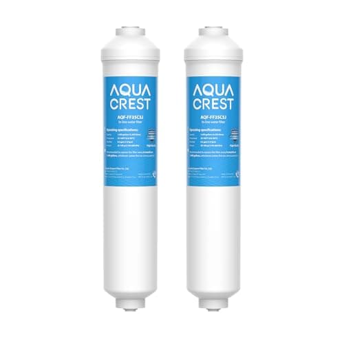 AQUACREST Filtre Frigo Remplacement pour Filtre Frigo Samsung® DA29-10105J HAFEX/EXP, DA2010CB DA99-02131B, LG® 5231JA2010B (2)