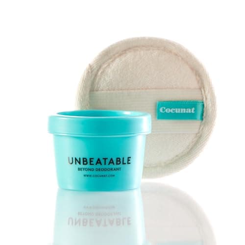 COCUNAT - Unbeatable - Déodorant Crème - Neutralisateur de Bactéries - Dure Jusqu'à 7 jours - Sans D'anti-Transpirant - Ingrédients naturels - Déodorant Sans Parabène ni Aluminium - 40g