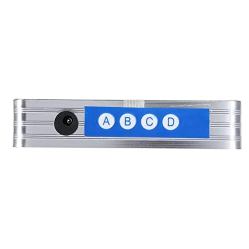 Horloge LED Réglage Automatique de l'heure Horloge numérique LED avec Affichage de la température du Calendrier Prise UE 110-240V(Calendrier de la Semaine de température)