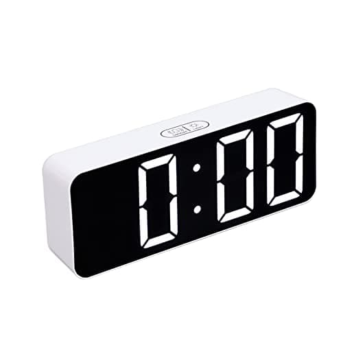 Horloge Numérique, Horloge Salle De Bain, Horloge de Table, Horloge numérique puissante Lecture Pratique pour Offrir en pour Le réglage du réveil Quotidien