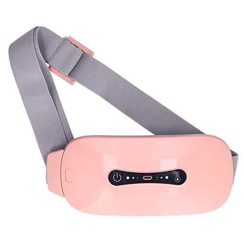 BigKing Ceinture Utérine Chauffante Électrique, Ceinture De Palais Chaud Utérus Compresse Chaude Menstruelle USB 3 Niveaux de Vibration EMS Ceinture Chauffante pour Le Ventre Petit 92cm×8.5cm×3cm