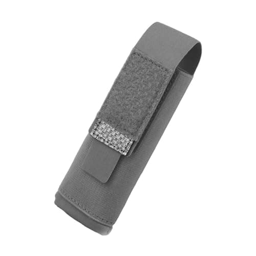 MiOYOOW Pochette Lampe de Poche Molle, étui Tactique Lampe Torche étanche, Support Petit Torche pour Ceinture, pour Activités en Plein Air