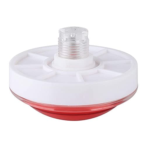 Boutons poussoirs éclairés par LED de 100mm, Lampe de lumière LED Grand Interrupteur à Bouton Poussoir de Joueur de Jeu vidéo d'arcade Rond, pour Jeux à pièces d'arcade(Rouge)