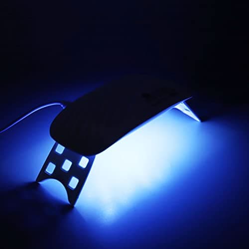 USB 12 Perles 36W Lampe de Polymérisation de Colle UV Lampe de Polymérisation de Colle UV Lampe de Polymérisation LED pour Bricolage Résine Artisanat 16.8x4.8x4.7cm