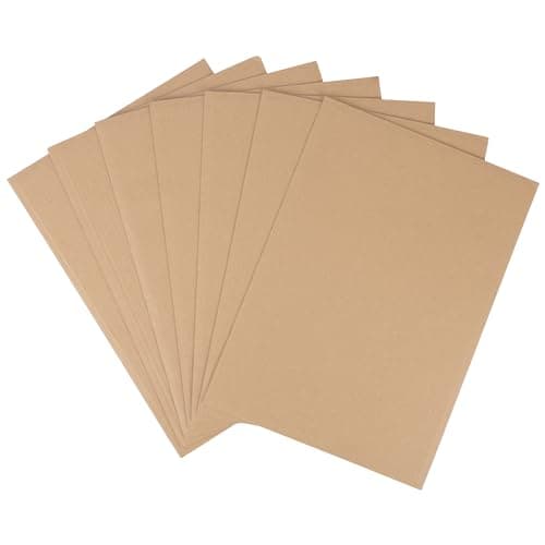 Belle Vous Paquet de 24 Feuilles d’Emballage en Carton Ondulé A3-30 x 42 cm - 3 mm d’Épaisseur - Carton Kraft Plat pour Courrier - Arts - Artisanat - Protection - Emballage
