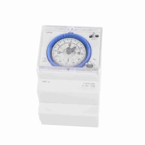 Minuterie Mécanique, Intervalles de 15 Minutes, Interrupteur de Temps électrique à Usage Intensif SUL181d pour Chauffe-eau, Lampadaires, Irrigation, Bureau, Contrôle de