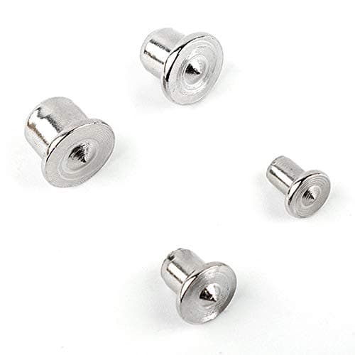 ASFINS Pointe de Centrage Bois, 36 Pièces Pointe de Centrage Cheville Marqueurs à Cheville, pour Chevillage Goujon de Guidage Charpenterie Menuiserie (6mm, 8mm, 10mm, 12mm)