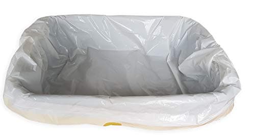 Aimé | Sacs Hygièniques Pour Litière Chat x8 Format Universel 50x38.5 cm | Sacs pour Bac à Litière avec Poignées Refermables pour le Bien-Être de votre Chat