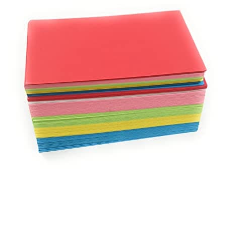JEYEFFE Lot de 100 enveloppes colorées, petites enveloppes 14 x 9 cm, mini enveloppes, enveloppe pour carte postale, mariage, fête, anniversaire, cadeaux et cartes de vœux (multicolores)