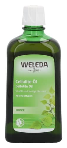 WELEDA - Huile de Massage Anti-Cellulite au Bouleau - Favorise la Réduction des effets de cellulite - NATRUE - Vegan - 200ml