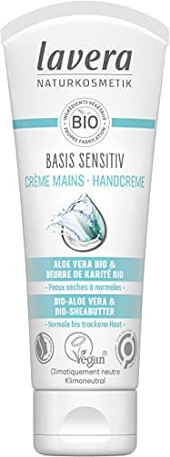 Lavera Naturkosmetik - Crème Mains Réparatrice - végan -ALOE VERA BIO & Beurre de Karité BIO - 75ml