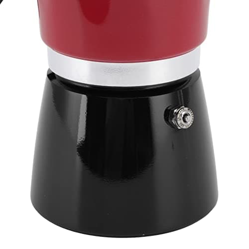 Moka Pot 6 Tasses/300 Ml, Cafetière Portable avec Poignée Anti-brûlure, Cafetière Italienne Classique en Aluminium, Ne Convient Pas à L'induction (N ° 6 Pot 300ML)