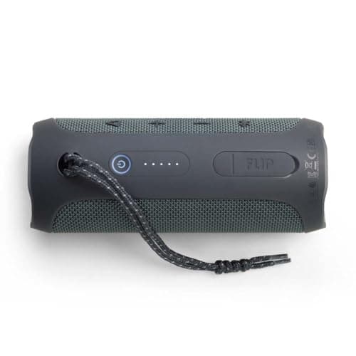 JBL Flip Essential 2 Enceinte Bluetooth portable avec batterie rechargeable, Étanchéité IPX7, Autonomie de 10h, Noir