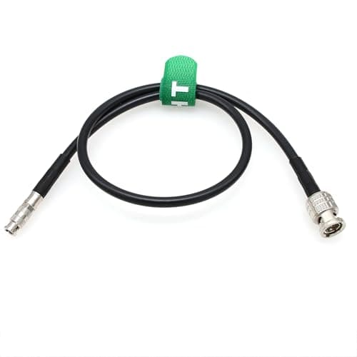 HangTon Câble vidéo 4K 12G SDI HD Micro BNC vers BNC standard pour caméra Blackmagic Video Assist 50 cm