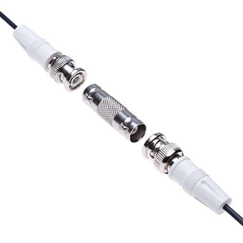 BNC Kupplungsadapter Koppler Buchse zu Buchse Bnc zu Bnc Adapter für CCTV-Kamera Video SDI/BNC Koaxialkabel Steckerverlängerung Doppelendbuchse Adapter