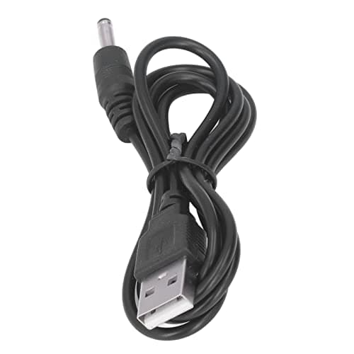 Cordon D'alimentation USB, 3 Pièces de Cordon D'alimentation USB Ligne de Câble DC 5V Jack Câble de Charge 3,5 X 1,35 Mm Double Couche D'isolation en PVC, Câbles USB