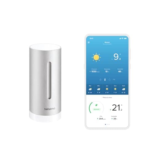 Netatmo Module Additionnel Intérieur pour la Station Météo Netatmo, NIM01-WW