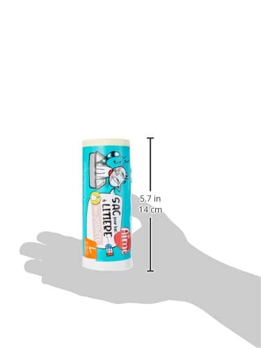 Aimé | Sacs Hygièniques Pour Litière Chat x8 Format Universel 50x38.5 cm | Sacs pour Bac à Litière avec Poignées Refermables pour le Bien-Être de votre Chat