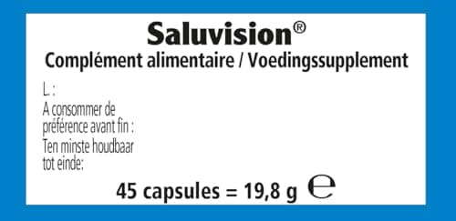 Salus Saluvision® - Capsules à l'extrait de Myrtilles, Vitamines A et B2 - Maintien d'une Bonne Vision - 45 Capsules