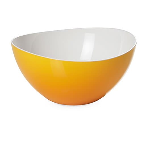 Omada Design Bol à salade ou à pâtes 20 cm, 1,5 L, en plastique incassable, empilable et va au lave-vaisselle, Ligne Trendy