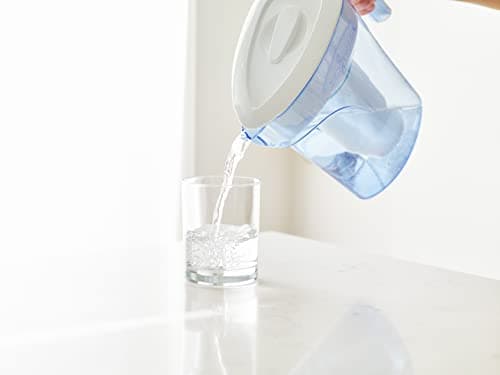 Zerowater Filtre de replacement à 5 étapes, certifiée NSF pour la réduction des particules de plomb, les métaux lourds et les SPFO/APFO, 4 Pack, Blanc