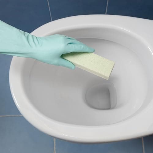 Cleaning Block WC 1008EI - Élimine efficacement les Taches de Calcaire, le Tartre et toute Saleté Incrustée sur Toilettes, Lavabos et Baignoires - 4 Barres de Nettoyage