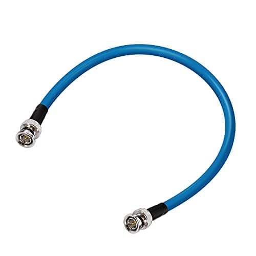 Bingfu Câble Vidéo SDI Numérique 6G 3G HD BNC Mâle vers Mâle 75 Ohm Cordon Câble Coaxial Belden 1694A 30cm / 11.81inch pour Caméras et équipements Vidéo, Prend en Charge HD-SDI 3G-SDI 1080P 4K-UHD