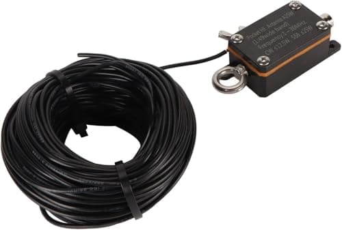 Antenne Portable à Ondes Courtes, Antenne Radio Alimentée par extrémité de Poche 1-30 MHz, Antenne à Ondes Courtes FE8 CW SSB 1:49 Balun, Améliore la Réception du Signal pour