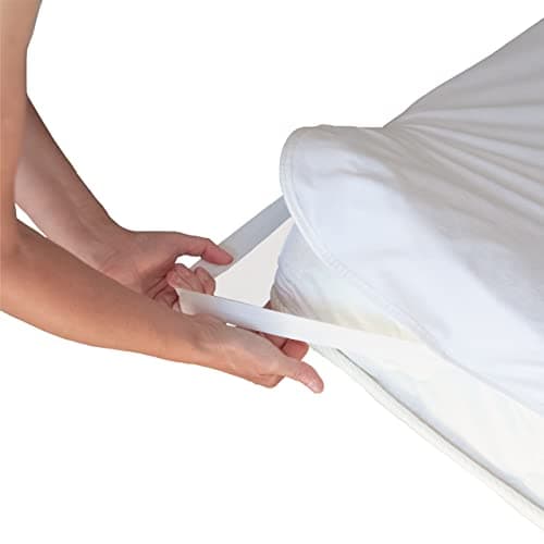 Twillie – Protège-Matelas 80 x 200 Imperméable avec 4 Bandes Élastiques – Certifié Oeko Tex® - Ultra Fin, Ultra Résistant, Ultra Doux – Alèse 100% Jersey - Respirant et Absorbant, Fabriqué en Europe